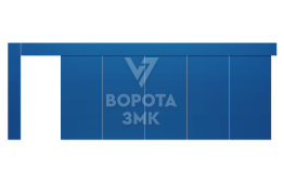 Откатные промышленные ворота 5000×3000 ЗМК-4962