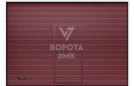 Ворота секционные с дверью 3000×2250 ЗМК-3040